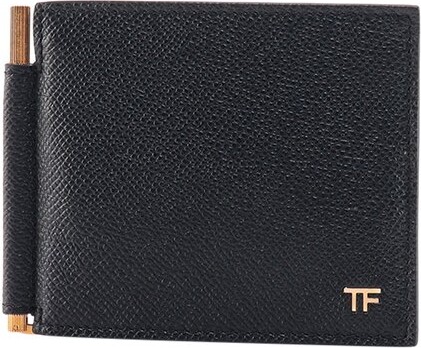 Tom Ford Logo Plaque Bi-Fold Cardholder