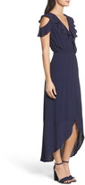 Thumbnail for your product : Fraiche by J Cold Shoulder Maxi Dress