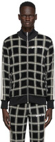 Thumbnail for your product : Palm Angels Black & Beige Houndstooth Track Jacket