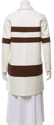 Gucci Striped Bamboo-Accented Coat
