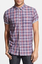 Thumbnail for your product : Howe 'Ground Swell' Short Sleeve Plaid Shirt