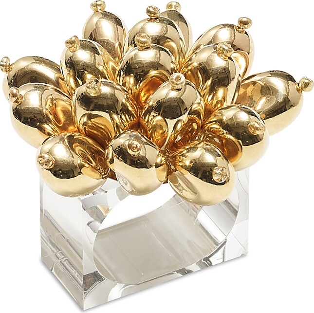 Kim Seybert Jubilee Napkin Ring, Set of 4