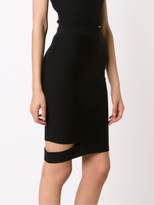 Thumbnail for your product : Alexander Wang cut out skirt