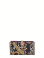 Thumbnail for your product : Etro Large Leather Wallet