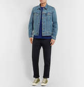 Thumbnail for your product : Burberry Slim-fit Cotton-twill Chinos - Navy