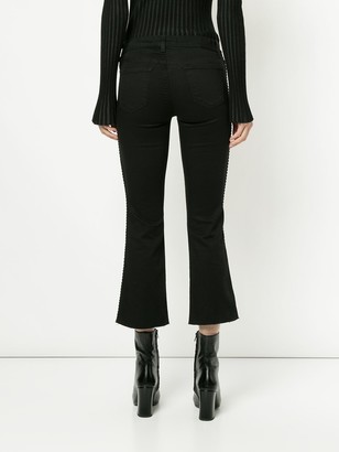 J Brand Cropped Flare Jeans