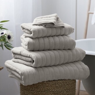 The White Company Hydrocotton Towels. Hand Towel. Grey