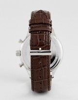 Thumbnail for your product : HUGO BOSS By 1513544 Companion Chronograph Leather Watch In Brown