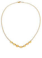 Thumbnail for your product : Gurhan Lush 24K Yellow Gold Disc Necklace