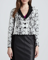 Thumbnail for your product : Nanette Lepore Mime Leather Pencil Skirt