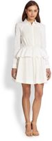Thumbnail for your product : Marchesa Voyage Mixed Poplin Dress