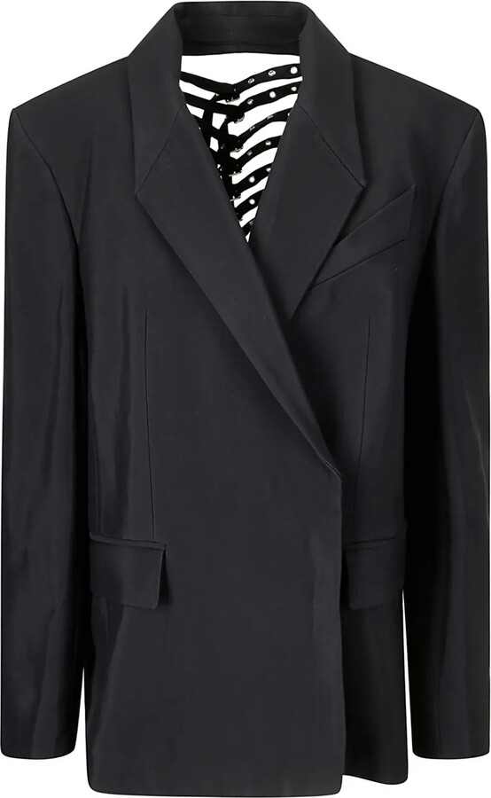 Thierry Mugler Buckled Blazer