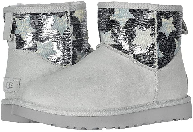 UGG Classic Mini Sequin Stars - ShopStyle Ankle Boots