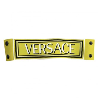 Versace Yellow Plastic Bracelets