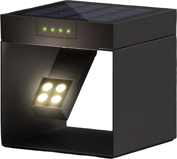 Zafferano America Alea LED Flood Light in Black