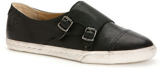 Frye Mindy Monk Leather Sneakers