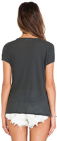 Thumbnail for your product : American Vintage Kickapoo Round Neck Zip Tee