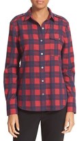 Thumbnail for your product : ATM Anthony Thomas Melillo Women's Plaid Flannel Shirt