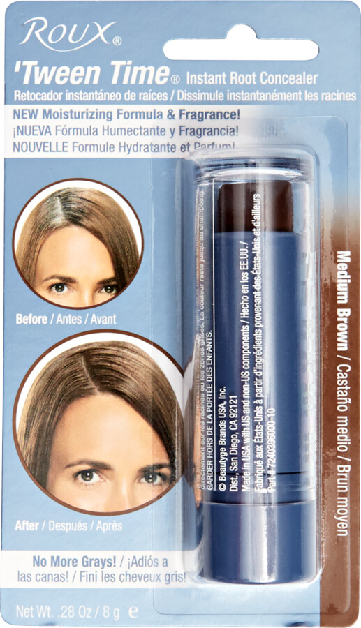 Roux Medium Brown Instant Hair Color Touch Up Stick .333 Oz