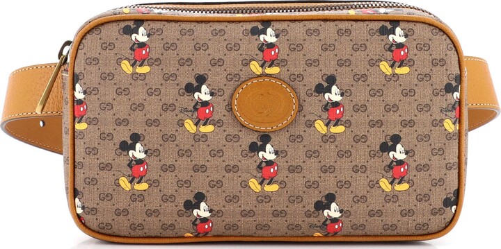 Gucci x Disney Vintage GG Supreme Mickey Mouse Mini Round Backpack –  LuxuryPromise