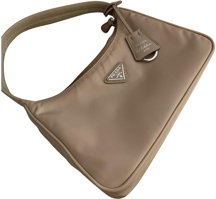 prada tessuto cloth handbag
