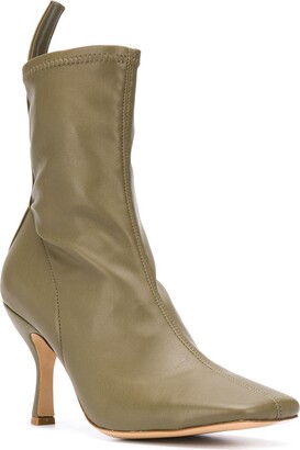 Gia Borghini Soraya square-toe ankle boots