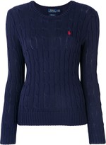 Thumbnail for your product : Polo Ralph Lauren Julianna logo-embroidered jumper