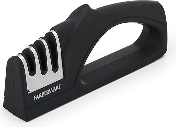Farberware® Edgekeeper 3-Stage Tabletop Kitchen Knife Sharpener