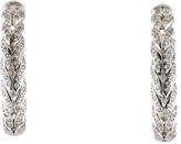 Thumbnail for your product : John Hardy Diamond Chain Hoop Earrings
