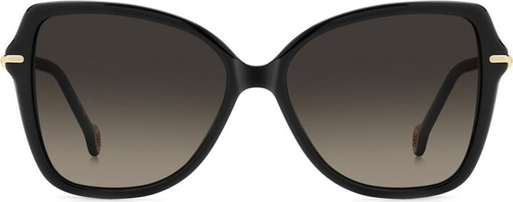 Carolina Herrera Butterfly Frame Full Rim Sunglasses