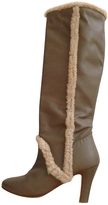 Thumbnail for your product : Paul & Joe Beige Leather Boots