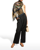 Thumbnail for your product : Etro Shaal-Nur Multi-Print Wool/Silk Scarf