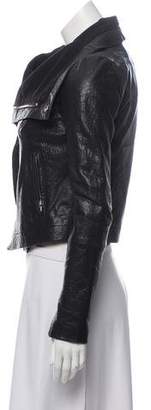 Veda Pebble Leather Jacket