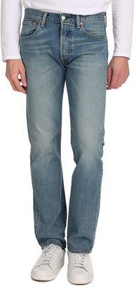 Levi's Mid Washed Standard Pr 501 Jeans