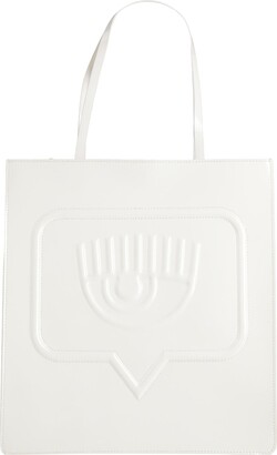 Chiara Ferragni Logo Embossed Zipped Tote Bag - ShopStyle