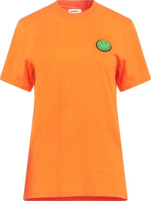 Sandro T-shirt Orange
