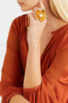 Thumbnail for your product : Kenneth Jay Lane Gold-tone Faux Pearl Ring