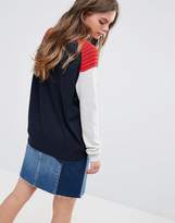 Thumbnail for your product : Pieces Loritta Contrast Knit Jumper