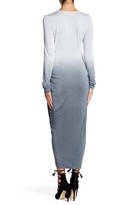 Thumbnail for your product : Young Fabulous & Broke Long Sleeve Side Slit Ombre Dress