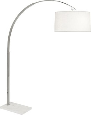 Haileyville 64 Arched Floor Lamp with Remote Control and Bulb Included Orren Ellis Base Finish: Brown