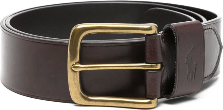 ralph lauren logo belt
