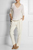Thumbnail for your product : Diane von Furstenberg Dani crepe tapered pants