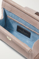 Thumbnail for your product : XIMENA KAVALEKAS Carmen Textured-leather Shoulder Bag - Pink