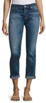 Thumbnail for your product : Hudson Riley Rolled Cropped Straight-Leg Jeans
