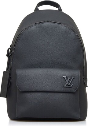 Louis Vuitton Black Leather Aerogram Takeoff Messenger Bag - ShopStyle