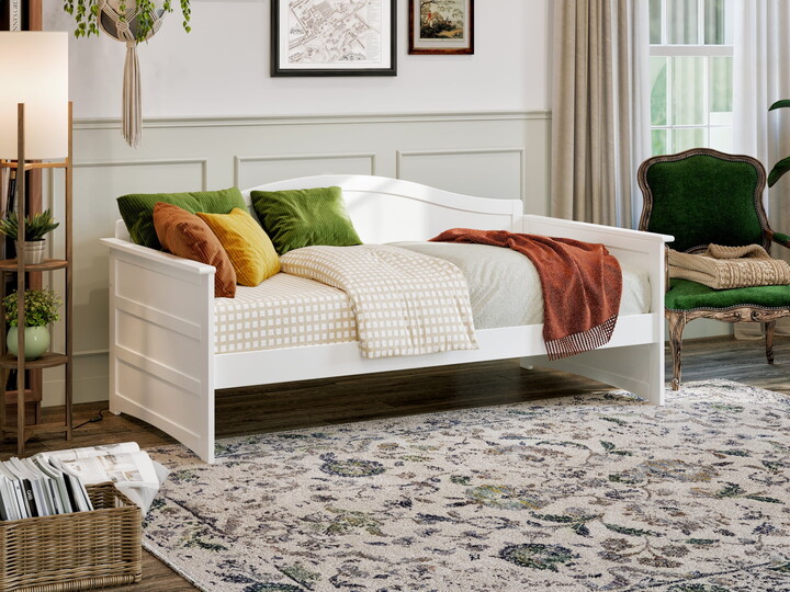 AFI Acadia Wood Twin Size Daybed Frame, White