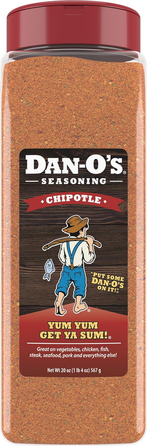Dan-O's Seasoning Dan-O's Chipotle Seasoning - All-Purpose Seasoning - Great for grilling & smoking anything - Large bottle (20 oz)
