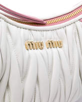 Thumbnail for your product : Miu Miu matelassé shoulder bag