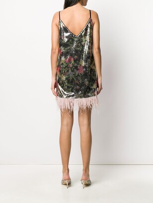 In The Mood For Love Mello graphic floral print dress