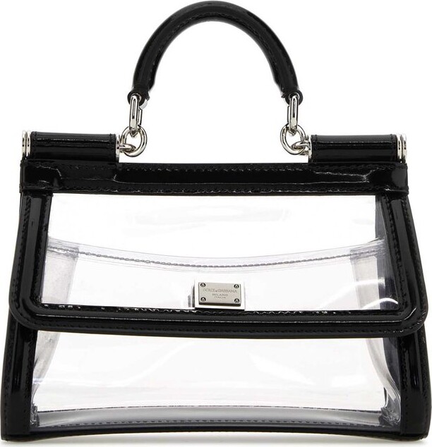 Dolce & Gabbana Small Kim Sicily Clear Handbag